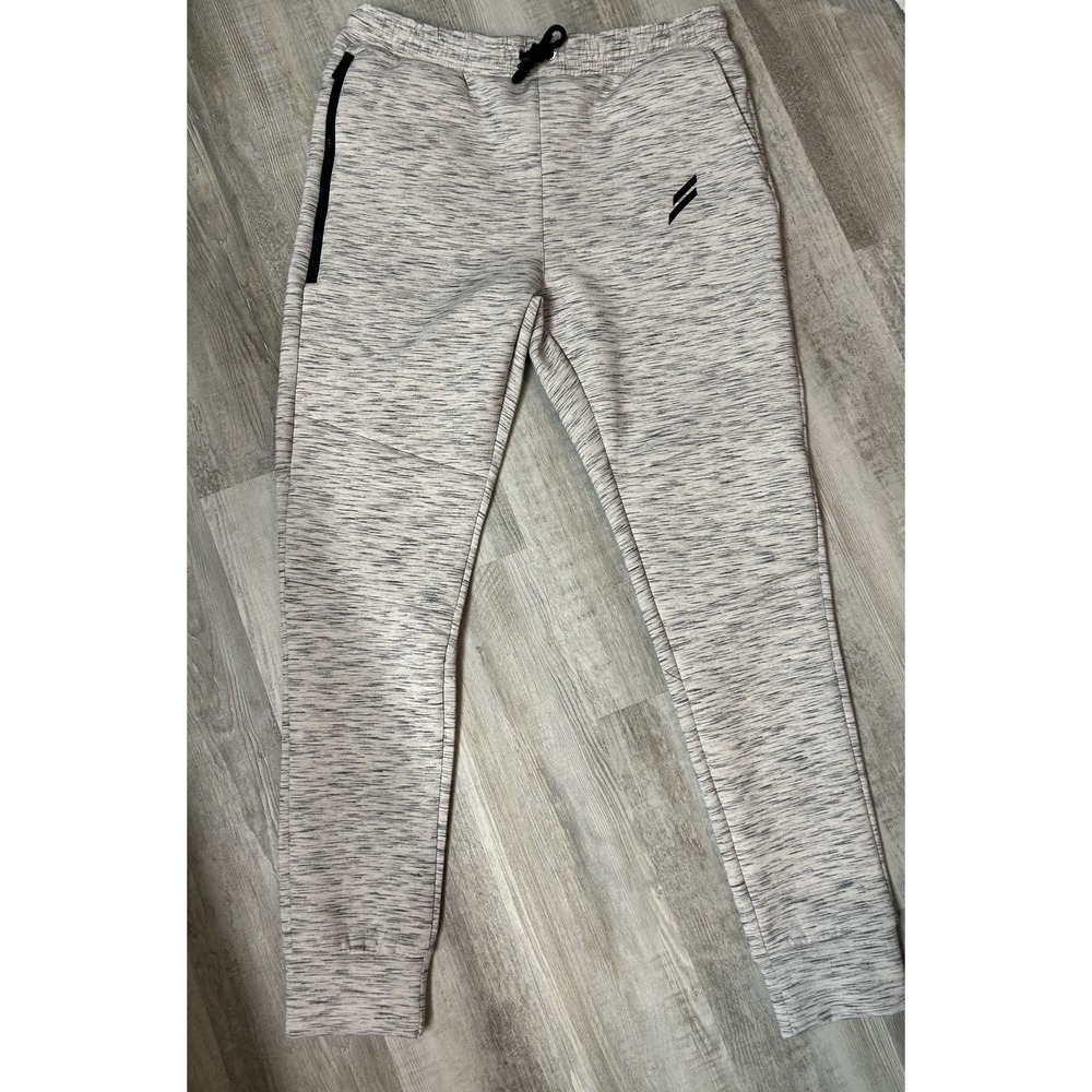 DoYouEven Athletic wear Men's Heather Gray Joggers, Size XL Gym Lifting Pants